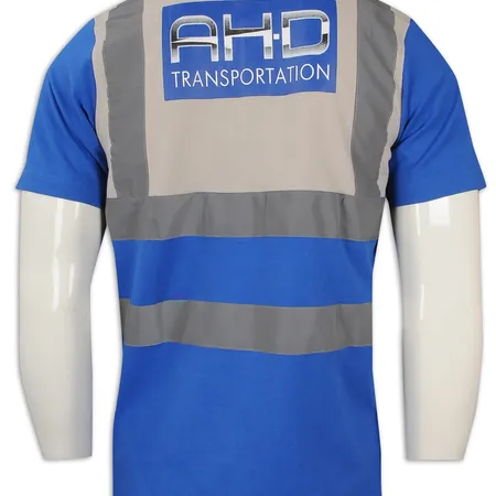  High Visibility Reflective Safety T-Shirts Custom Logo