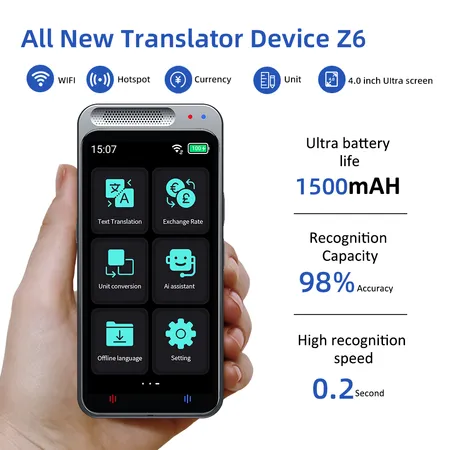 VORMOR Z6 New Arrival AI intelligent voice translator 138