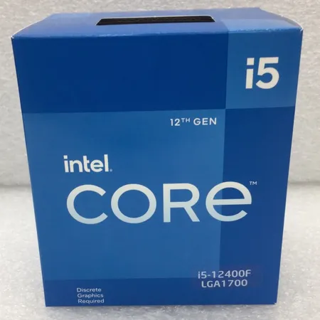 Intel® Core™ i5-12400F Processor Boxed BX8071512400F, SRL4W Intel® Core™ i5-12400F Processor Boxed BX8071512400F, SRL4W