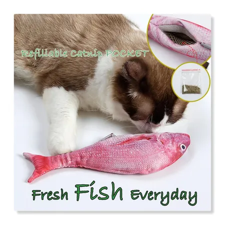 Original fish cat outlet toy