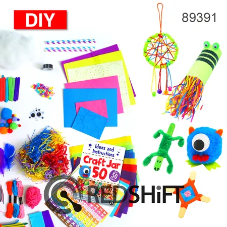 kids educational art craft supplies assortment