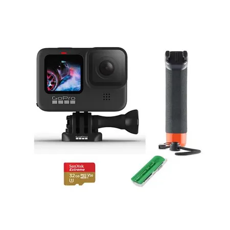 GoPro Hero 9 (Black) (CHDHX-901, Bundle) | Camera & Accessories