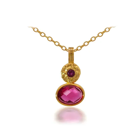 925 silver necklace with color crystal stones | 项链| 服装及 925 silver necklace with color crystal stones | 项链| 服装及