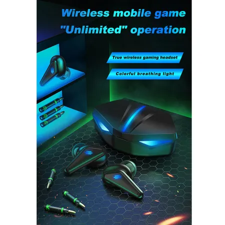 Robot Style Gaming TWS Earbuds Bluetooth Earphones Wireless