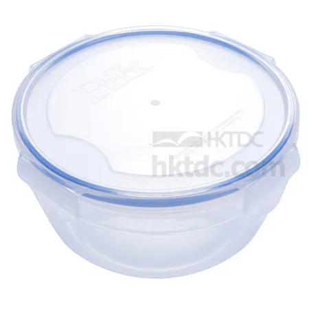 300ml Small Airtight Easy Lock Plastic Round Food Container - China Clear Food  Container and Food Saver price