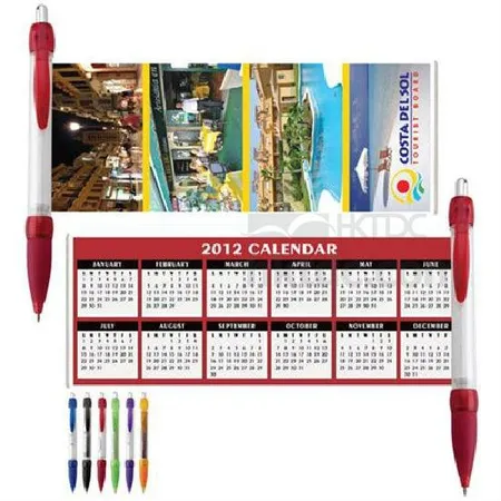 Pen With Calendar Pull Out