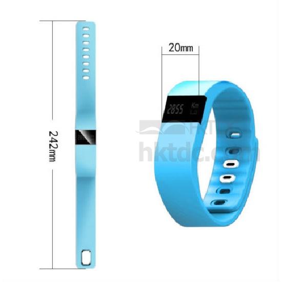 Evana TW64 OLED Display Bluetooth 40 Waterproof Smart Bracelet Watch  Support Pedometer  Sleep Monitoring  Call Reminder 