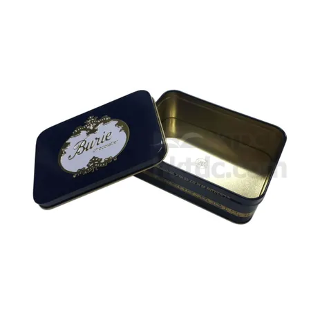 Embossed deals tin box