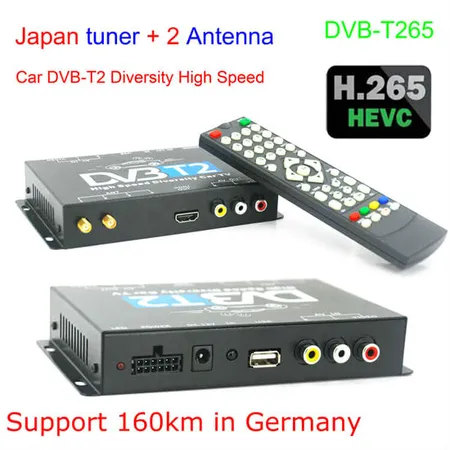 DVB-T2 TV module DVB-T H264 MPEG4 2 tuner diversity New 2023