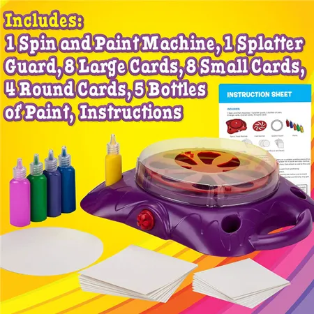 Creative Kids Spin & Paint Art Kit