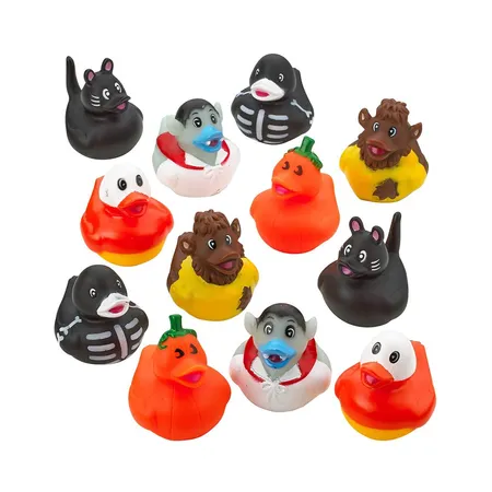 Halloween Rubber Ducky - Set of 12 | Gifts, Toys & Sports