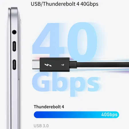 Intel Certified]ACASIS Thunderbolt 4 Cable,40Gbps Data Transfer,100W –  ACASIS Electronics