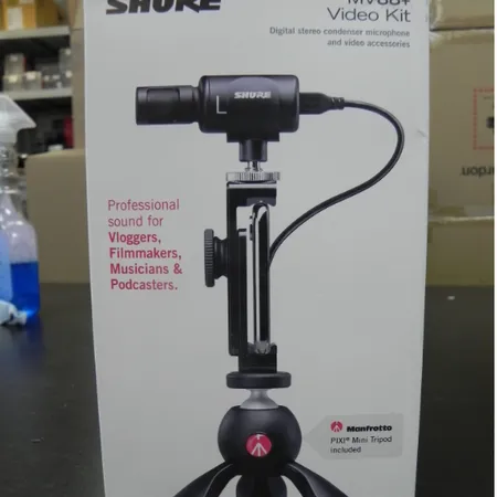 Shure MV88+ Video Kit with Digital Stereo Condenser Microphone