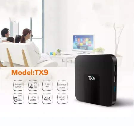 BlueNEXT TX9 Tx3 Mini tv box Android 2 Gb Ram 16 Gb Rom Set Top Box tx9  android 4k smart tv box, Home Audio, Video & Entertainment Systems