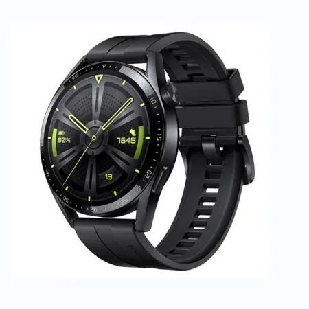 Huawei Watch GT 3 (Black Fluoroelastomer Strap, 46mm, JPT-B29