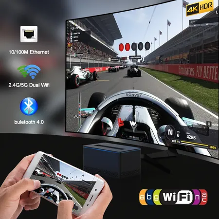 New Arrival 4K HDD TV Box X6 Smart TV Box Android 11 | Home Audio 