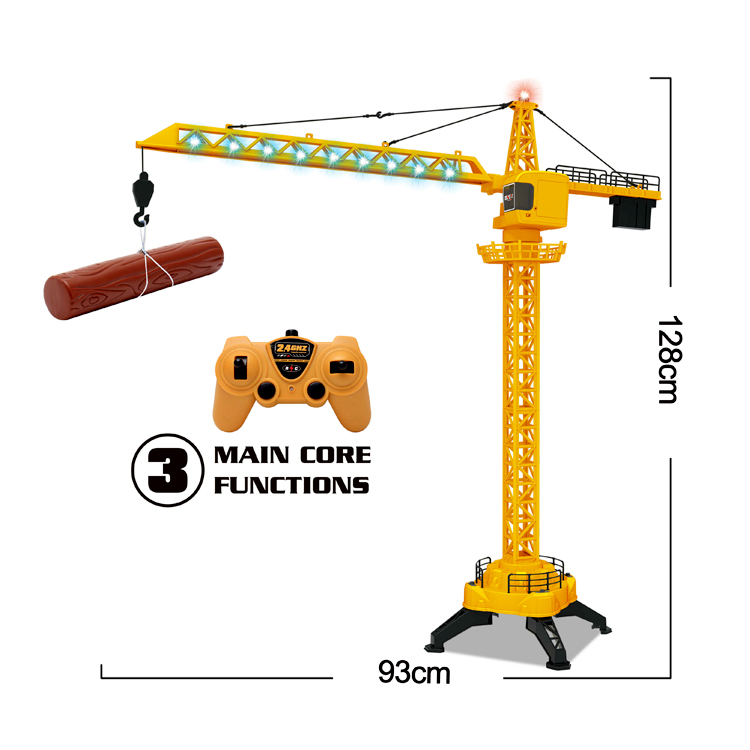 114 6Way Remote Control Tower Crane Toy Vehicles Gifts, Toys