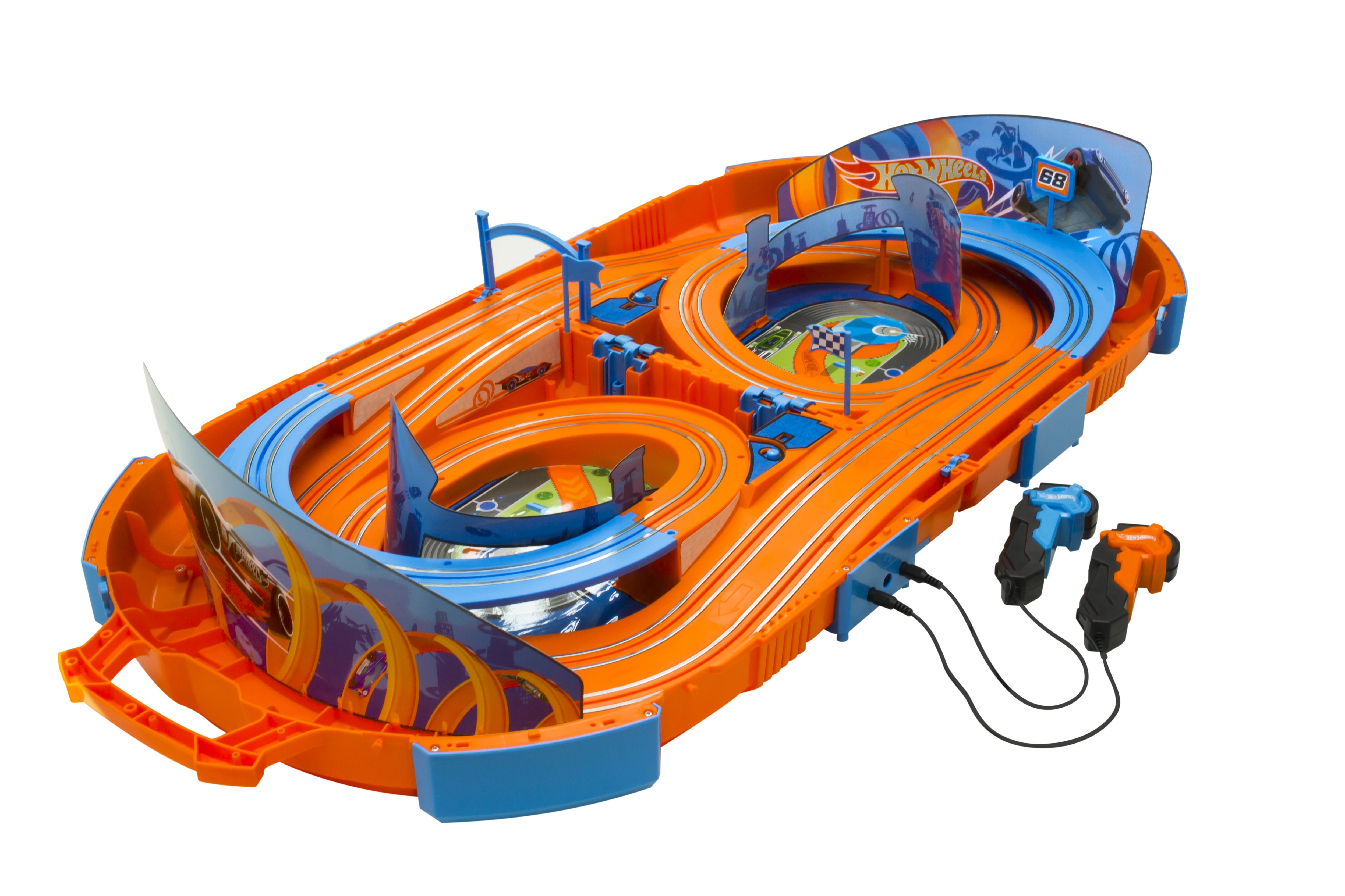 hot wheels carrying case slot track