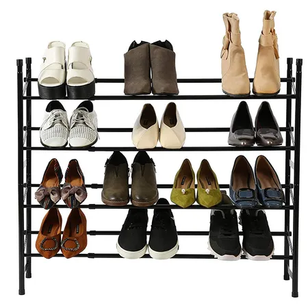 4 Tiers Adjustable Metal Shoe Rack Housewares Home Improvement Constructions Hktdc Sourcing