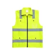 Building Construction Stand-up Collar Reflective Vest