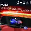 Dual Cam Android Rear View Mirror