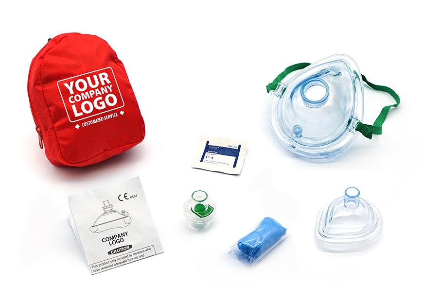 Adult and Infant CPR Pocket Mask in Soft Case Health Care & Medical