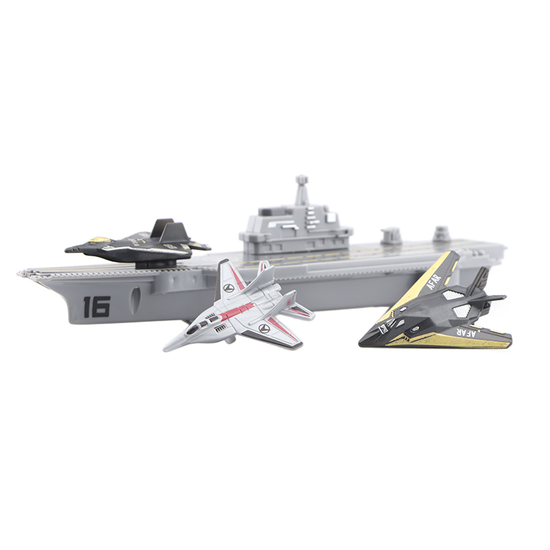 aircraft carrier toy with planes