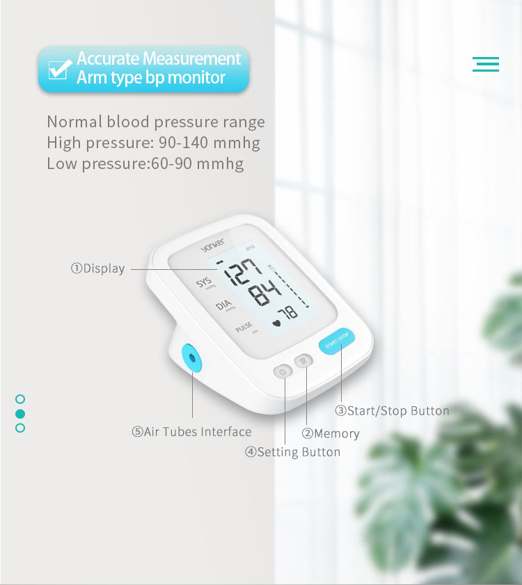 China Yonker digital wrist blood pressure monitor bluetooth Manufacturer  and Supplier