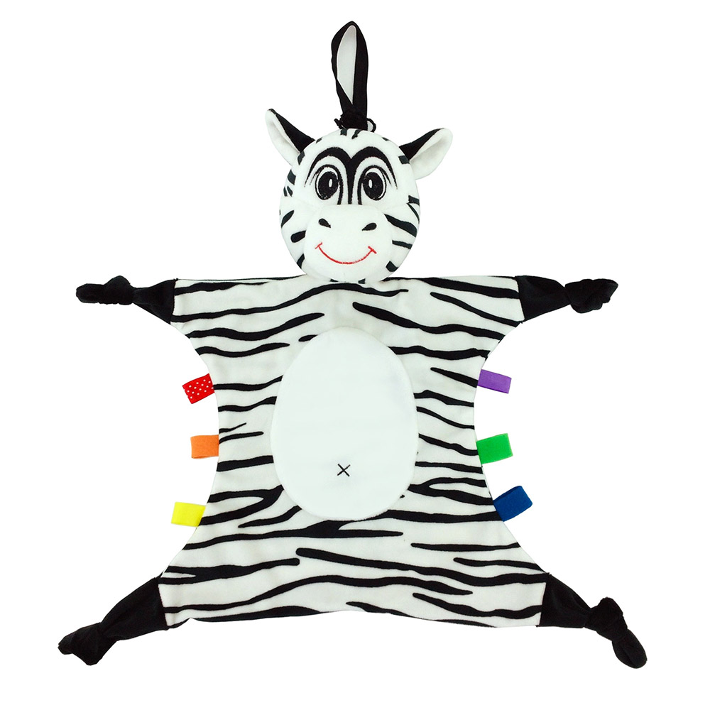 Zebra security blanket hot sale