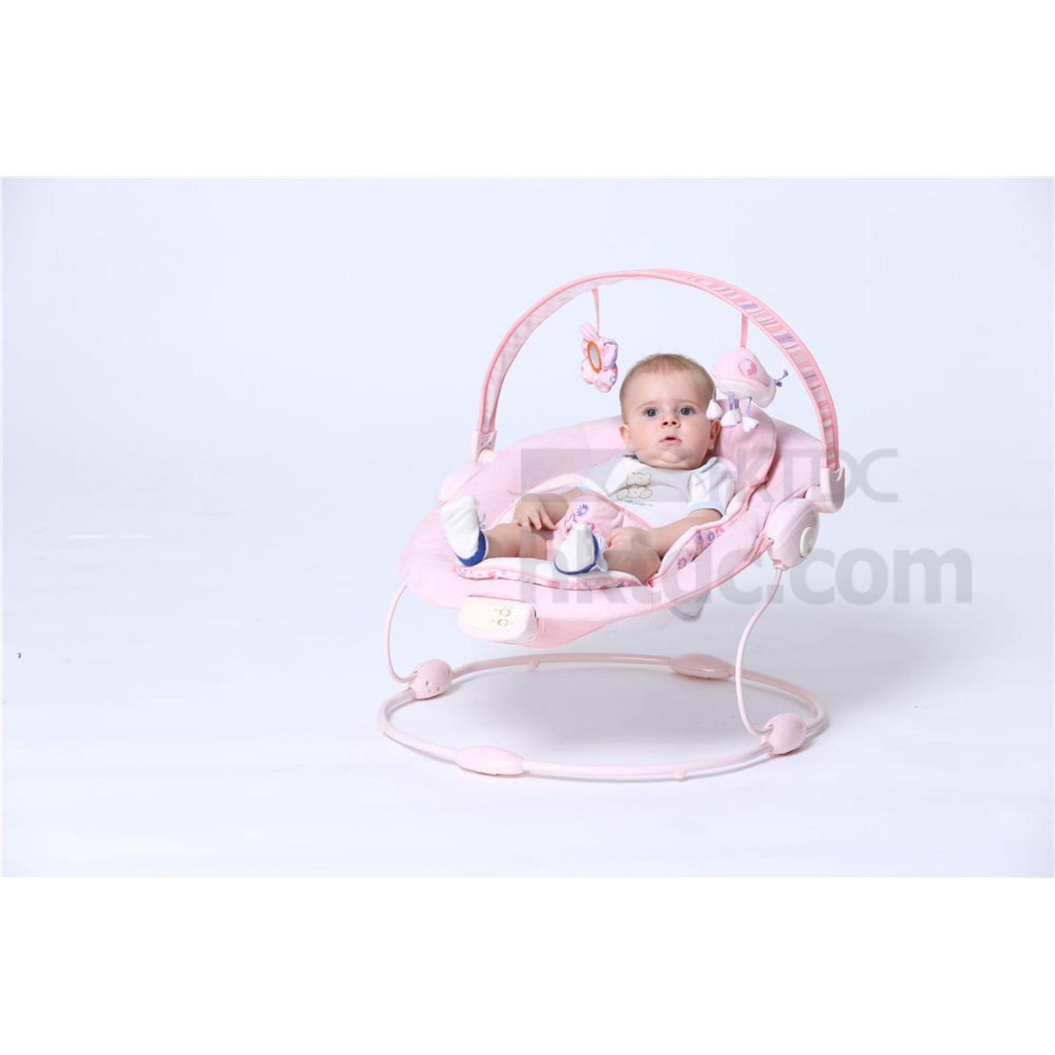 pink baby bouncer swing