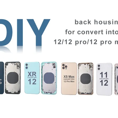 Back Housing Convert For Iphone Xs Max Into 12 Pro Max Parts Components Electrical Supplies Electronics