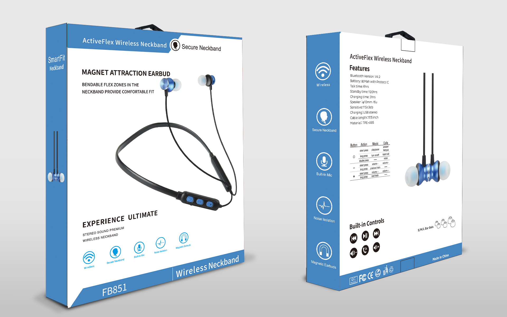 letronics wireless neckband