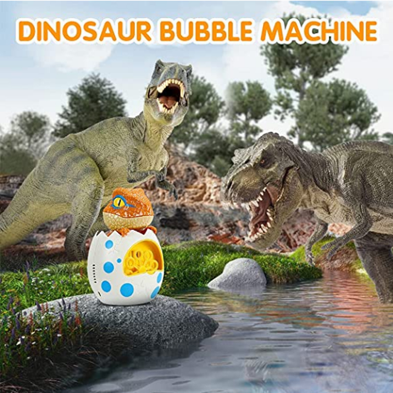 Bubble Machine Dinosaur Automatic Bubble Maker Summer Outdoor