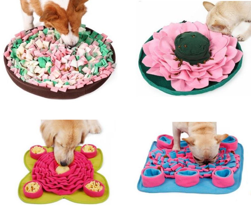 Dog Snuffle Eating  Mat - For Pet Nose IQ Training 