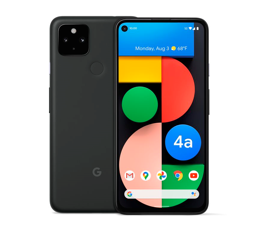 れなし】 Google Pixel4a 5G Just Black 128G SIMフリー JIOWe