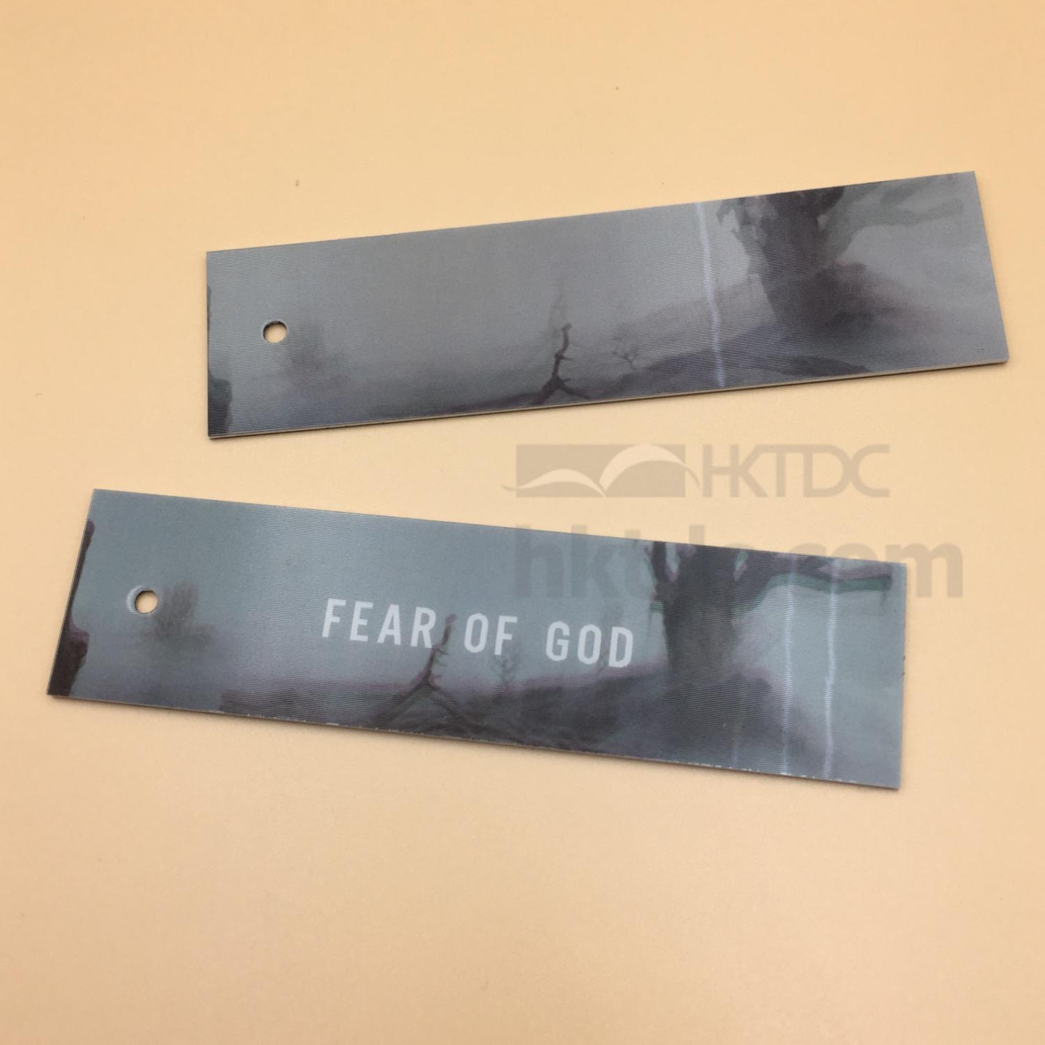 fear of god hang tag