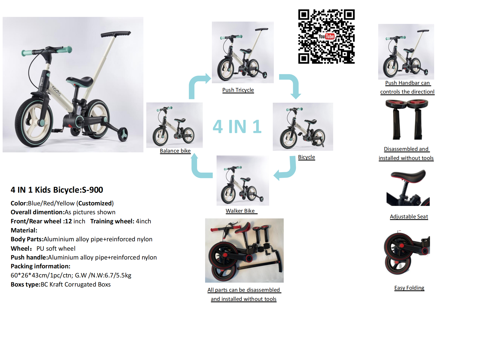 Kid's Bicycle | Children Bicycles & Tricycles | Ride-On Toys