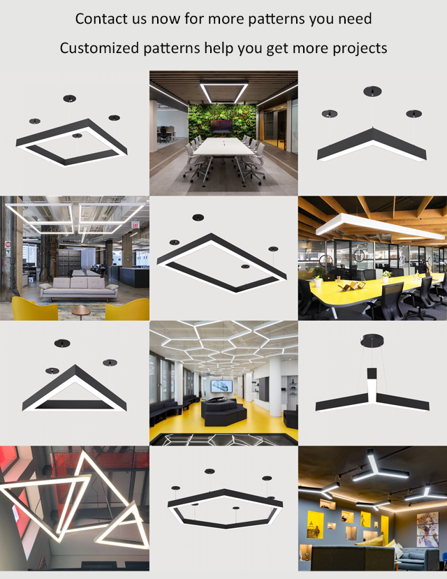 LED linear patterns fixture