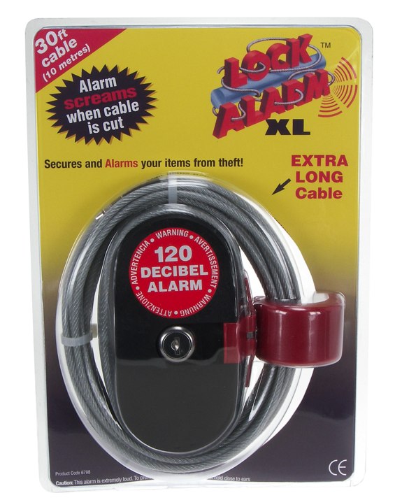 extra long cable lock