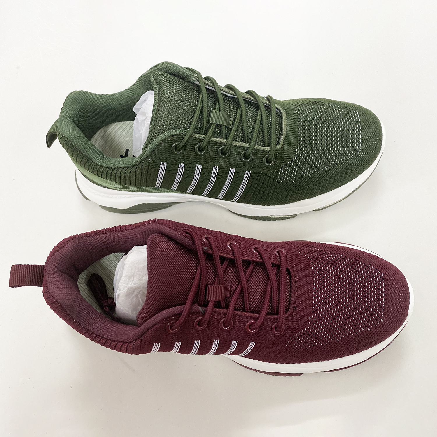 olive colour sneakers