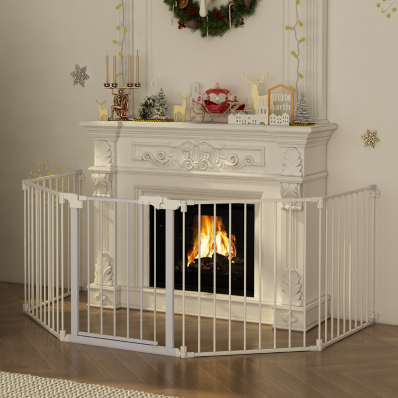 Fireplace best sale safety gate