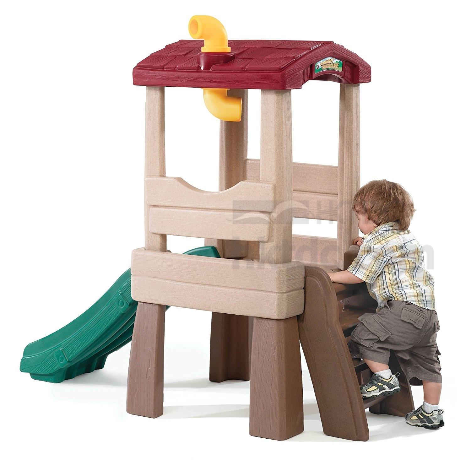 plastic tree playhouse