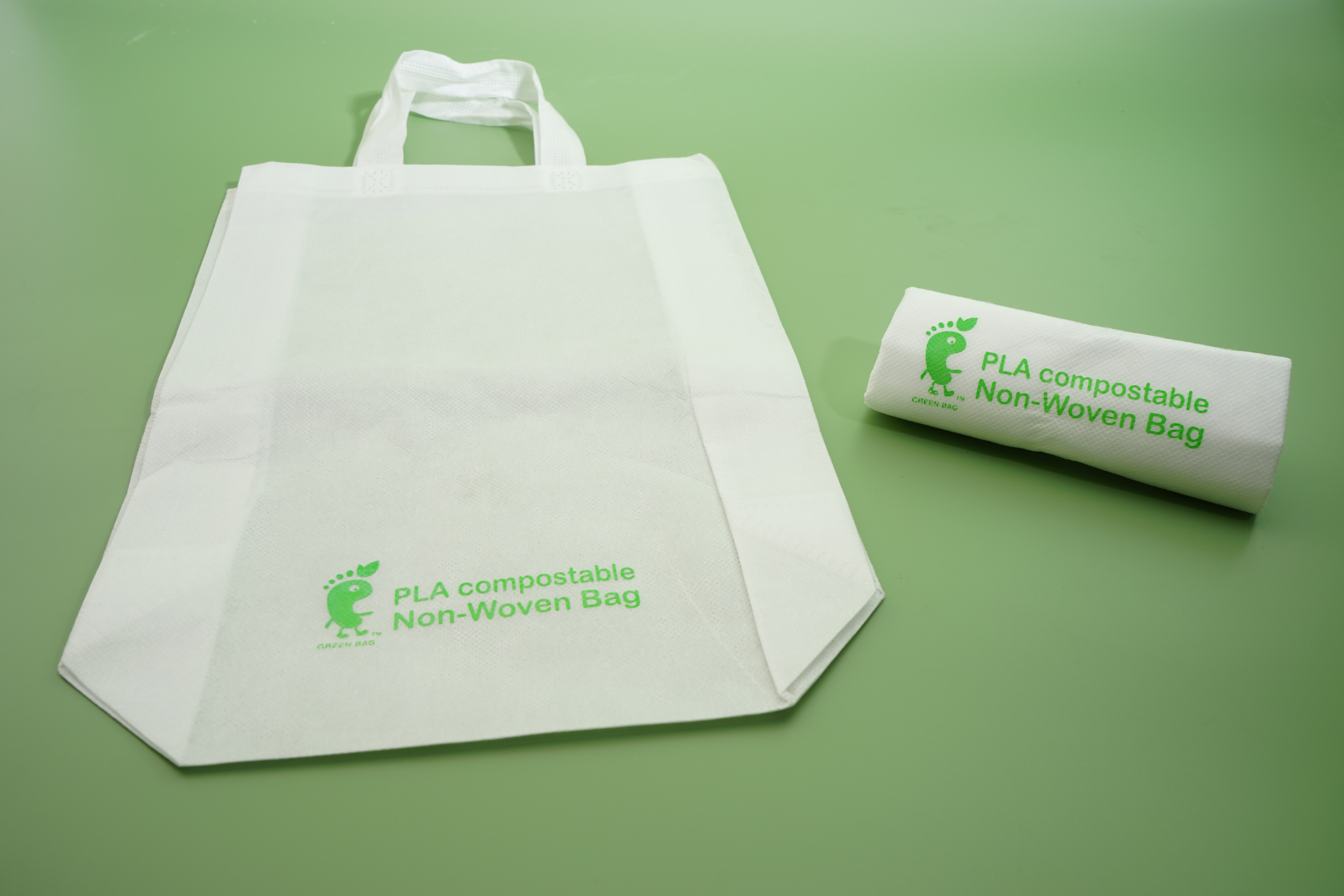 PLA compostable non woven shopping bag Eco friendly Products