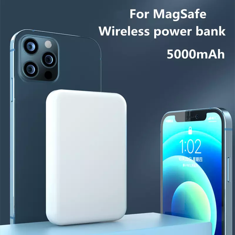 Portable Charge Charger 5000mah MagSafe Powerbank Multi 5W OEM Magnetic  Wireless Power Bank