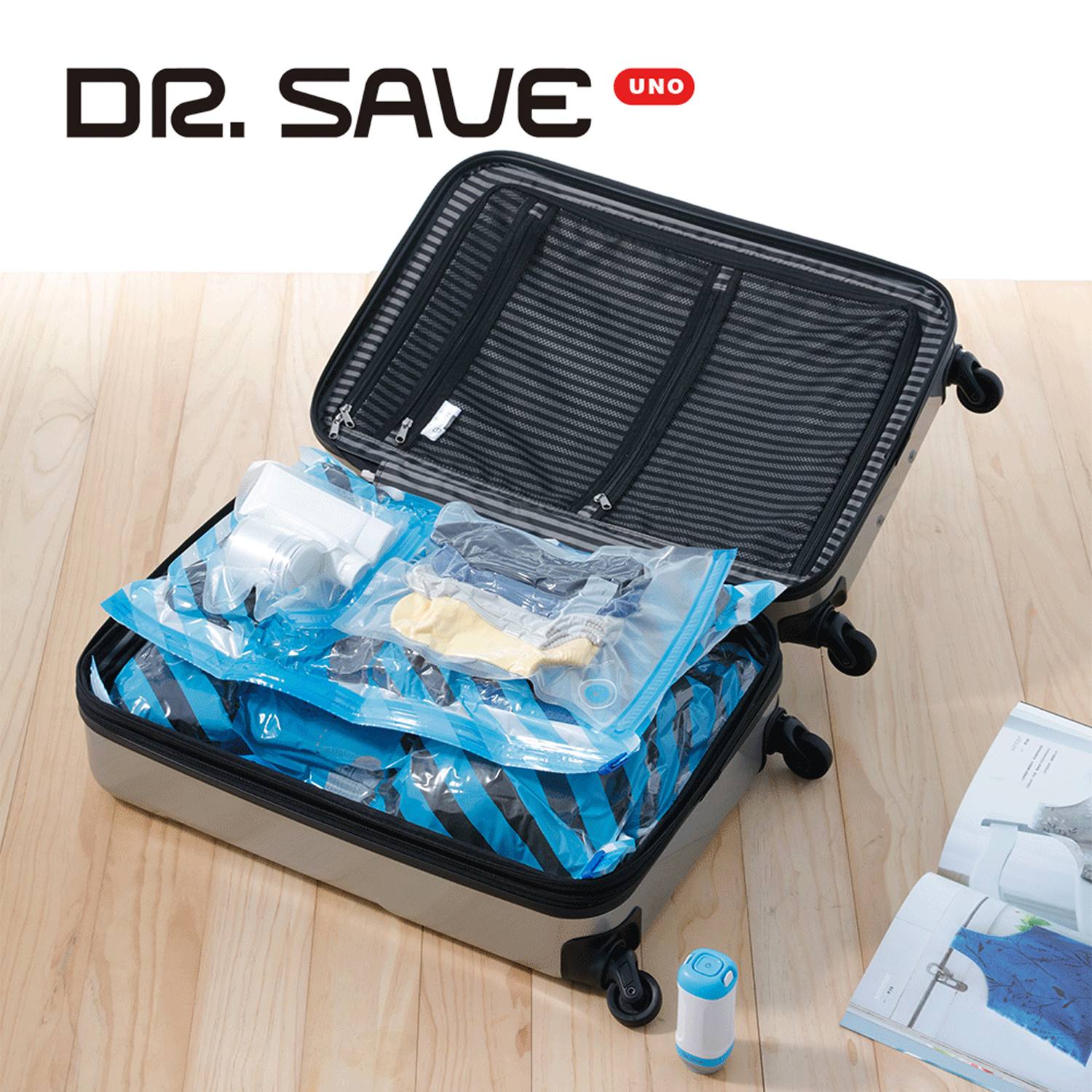 Portable Travel Vacuum Packing Machine (Retail Set) 電子產品 香港貿發網採購