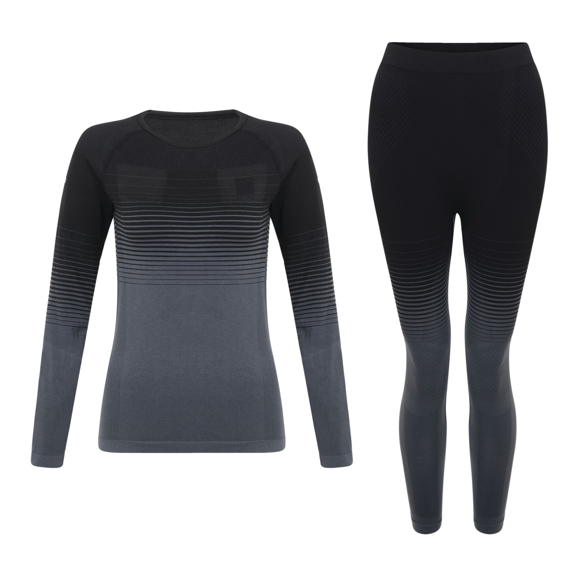 Seamless Thermal Base Layer Compression Shirt + Tights Leggings Functional  Tracksuit Set, Functional Wear