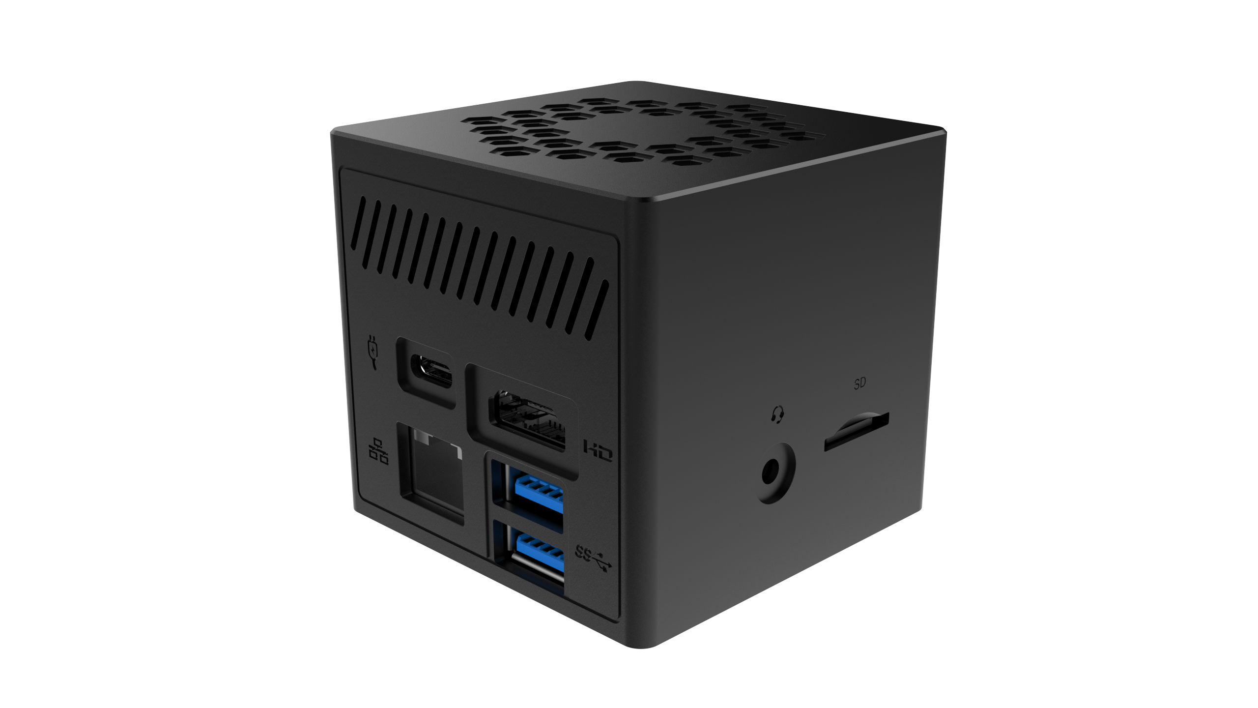 Thin Client Mini PC J5005 Intel Gemini Lake 8GB LPDDR4 RAM Supports M.2 ...