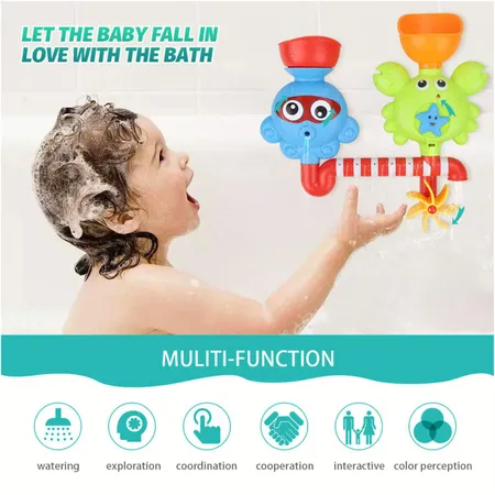 wall mounted bath toys