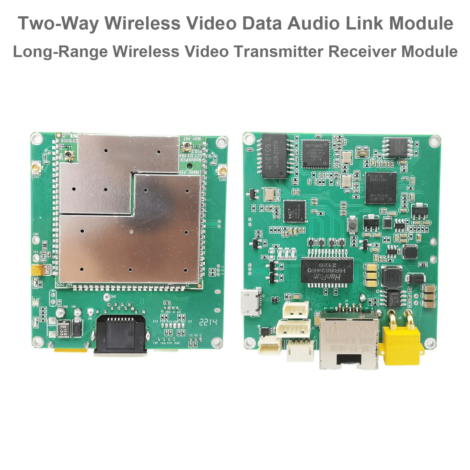 Twoway UAV Wireless Video Data RC Control Link module longrange