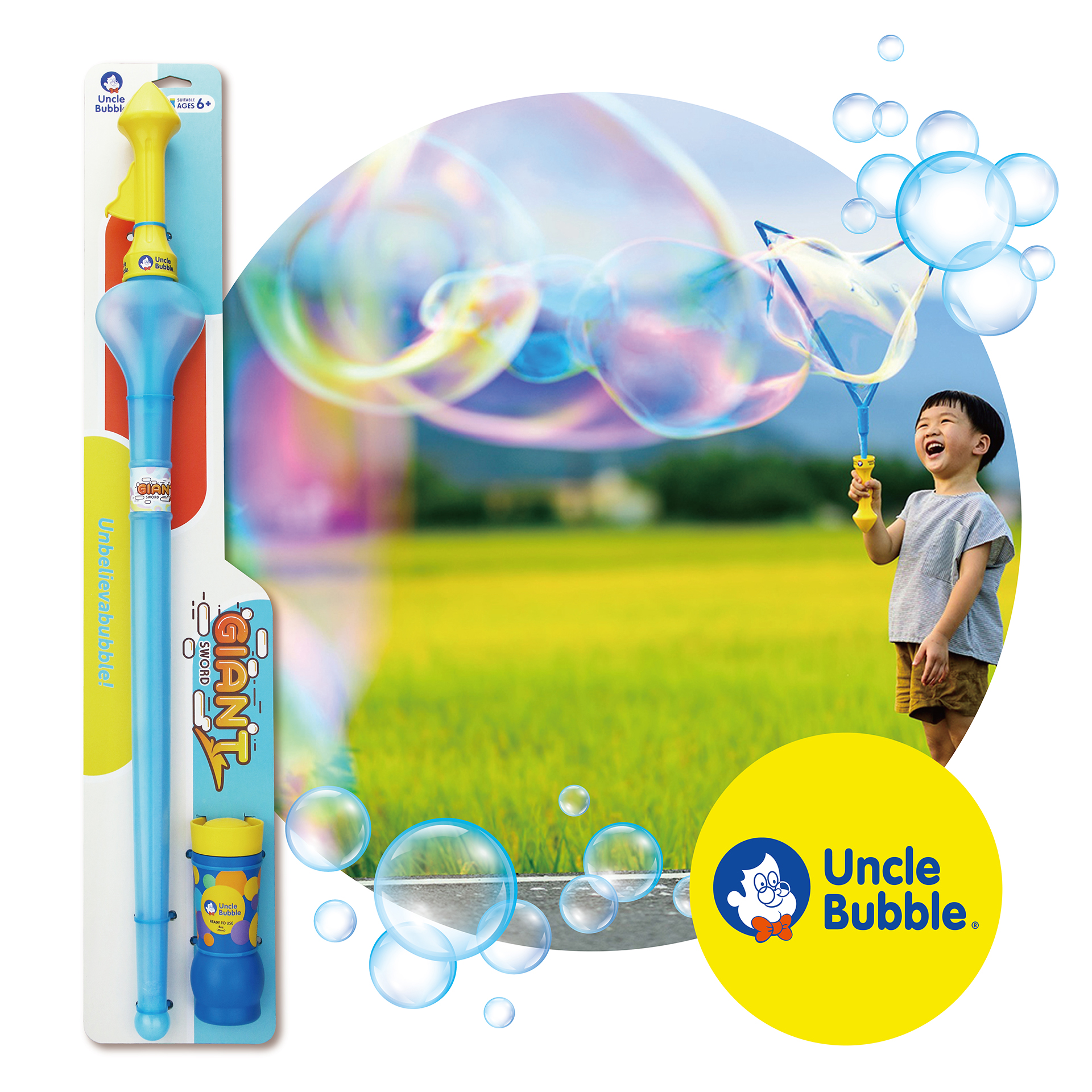 Uncle Bubble Giant Bubble Wand